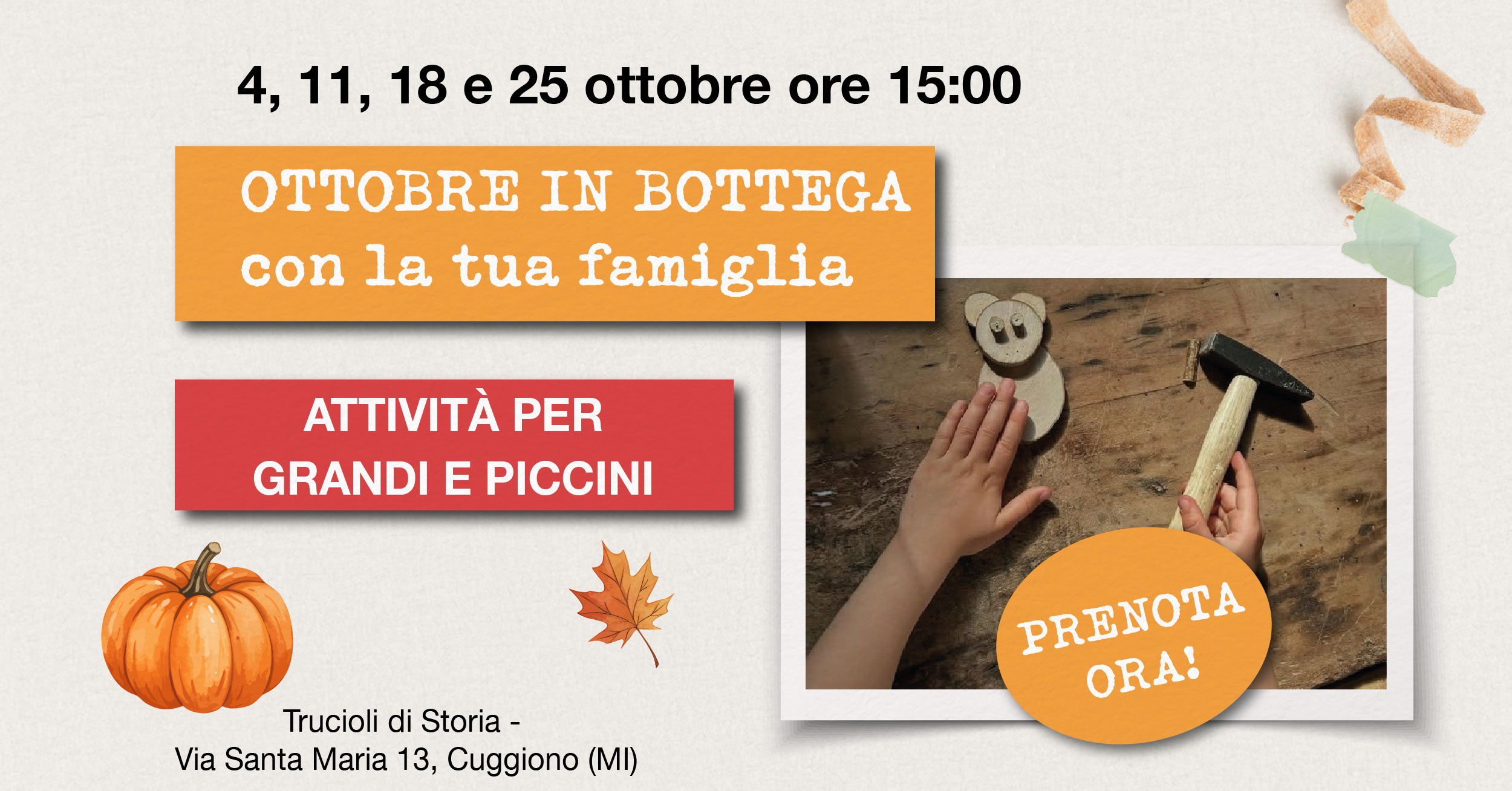 Eventi Ottobre